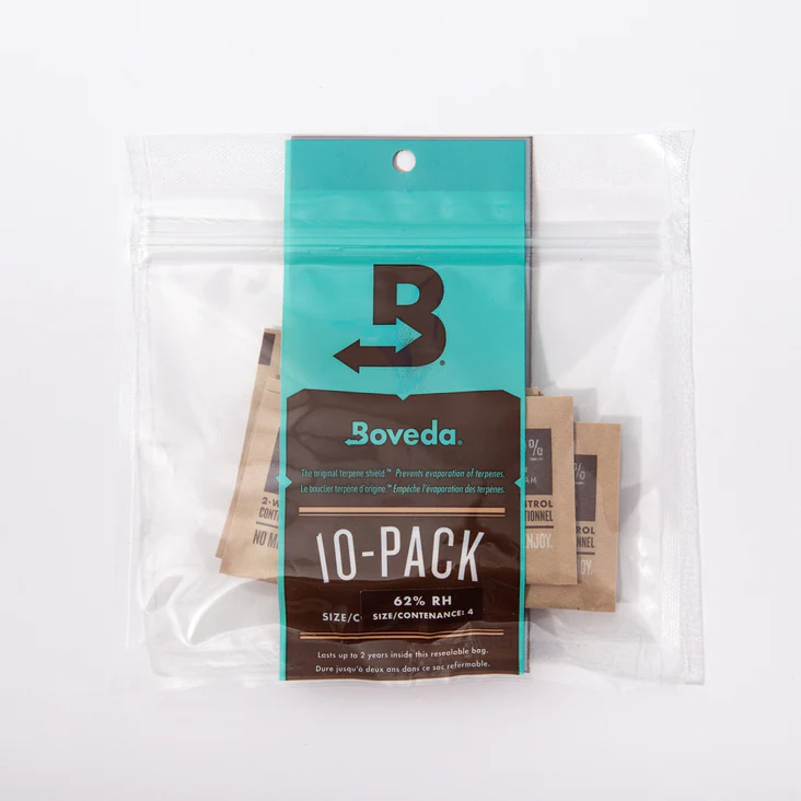 Boveda Size 4 62% De Humedad (Pack De 10unidades) - FLUSHROYAL